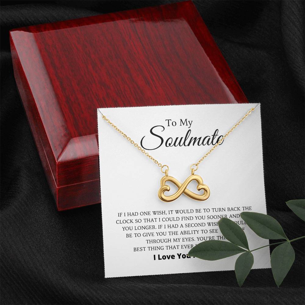 To My Soulmate - Endless Love Necklace