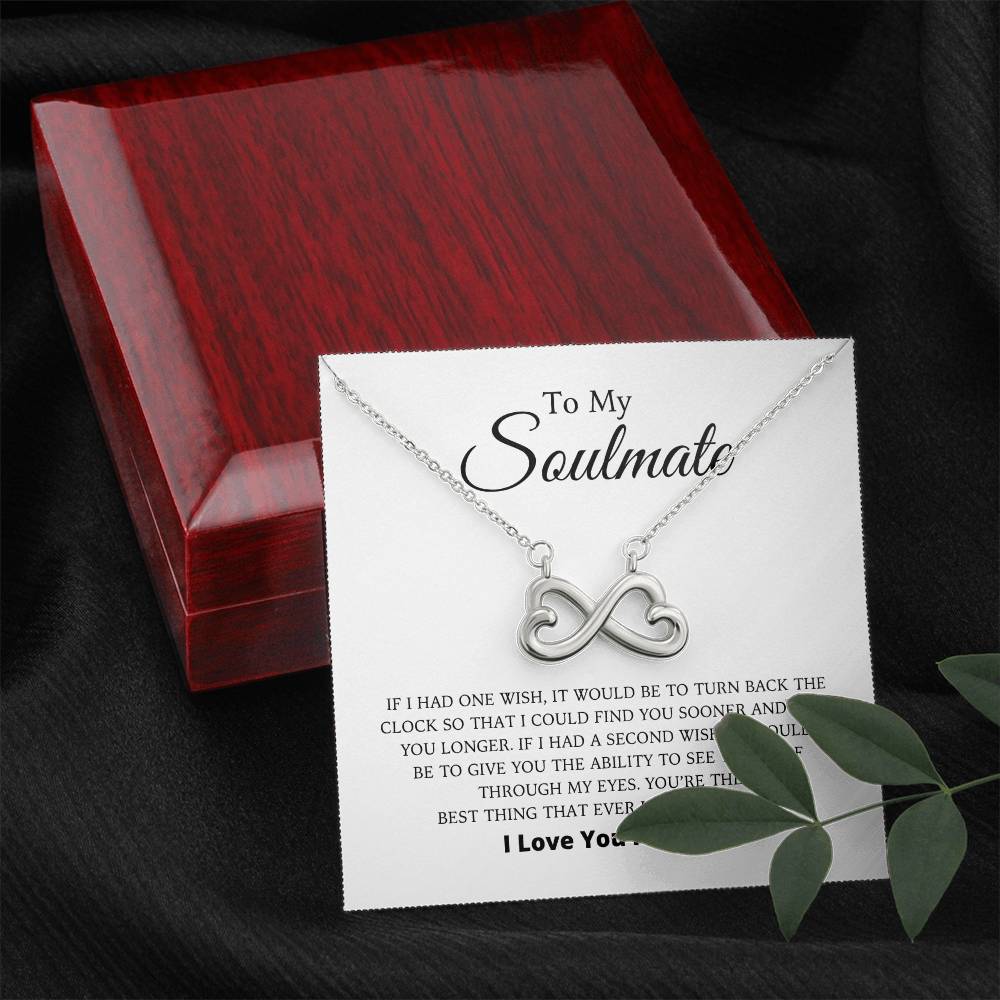 To My Soulmate - Endless Love Necklace