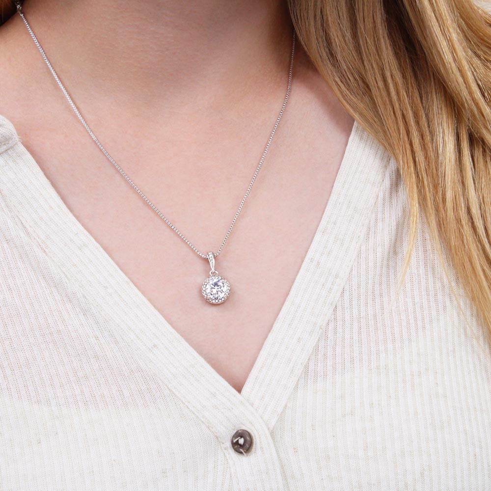 Apology Gift For Her - I Want To Be Your Pillow Again - Eternal Hope Necklace