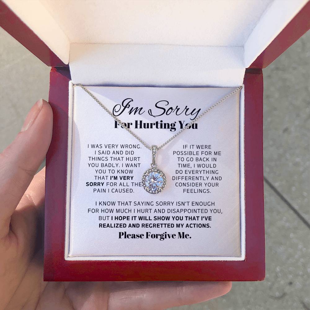 Apology Gift For Her - I've Realized & Regretted My Actions - Eternal Hope Necklace