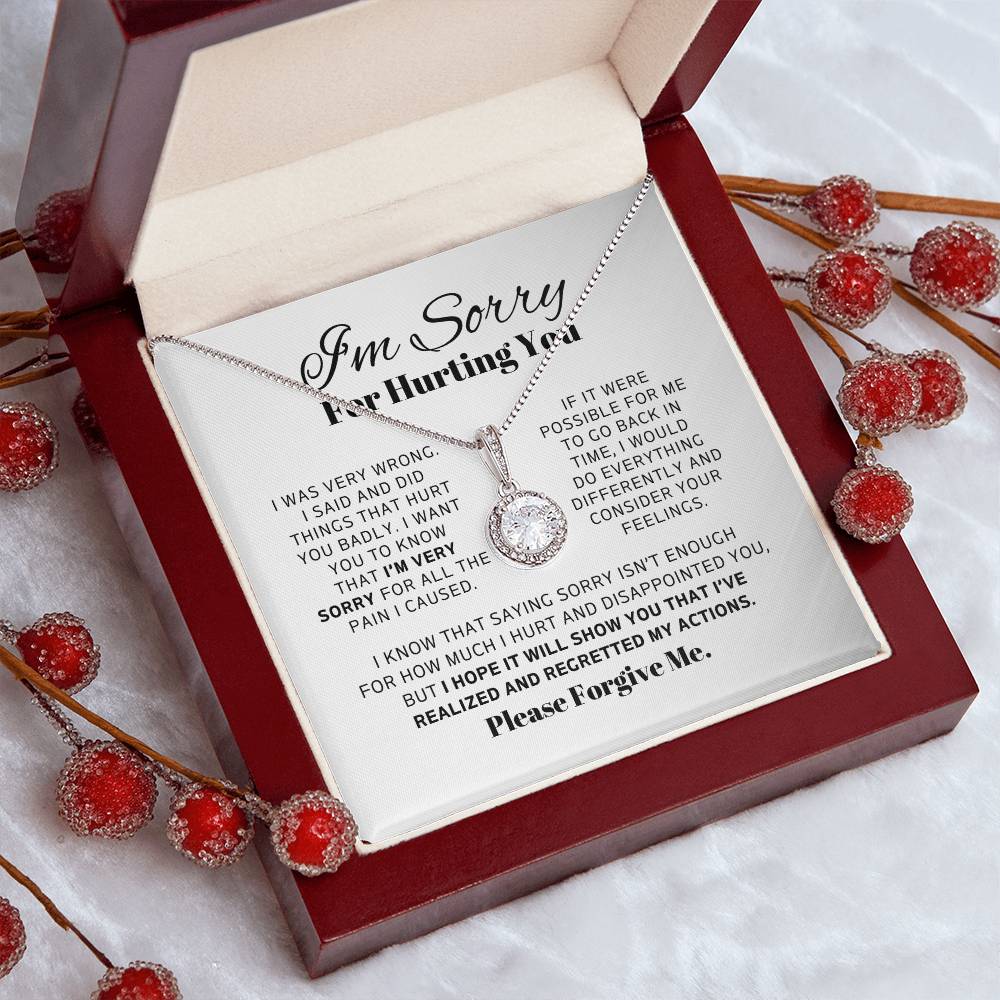 Apology Gift For Her - I've Realized & Regretted My Actions - Eternal Hope Necklace