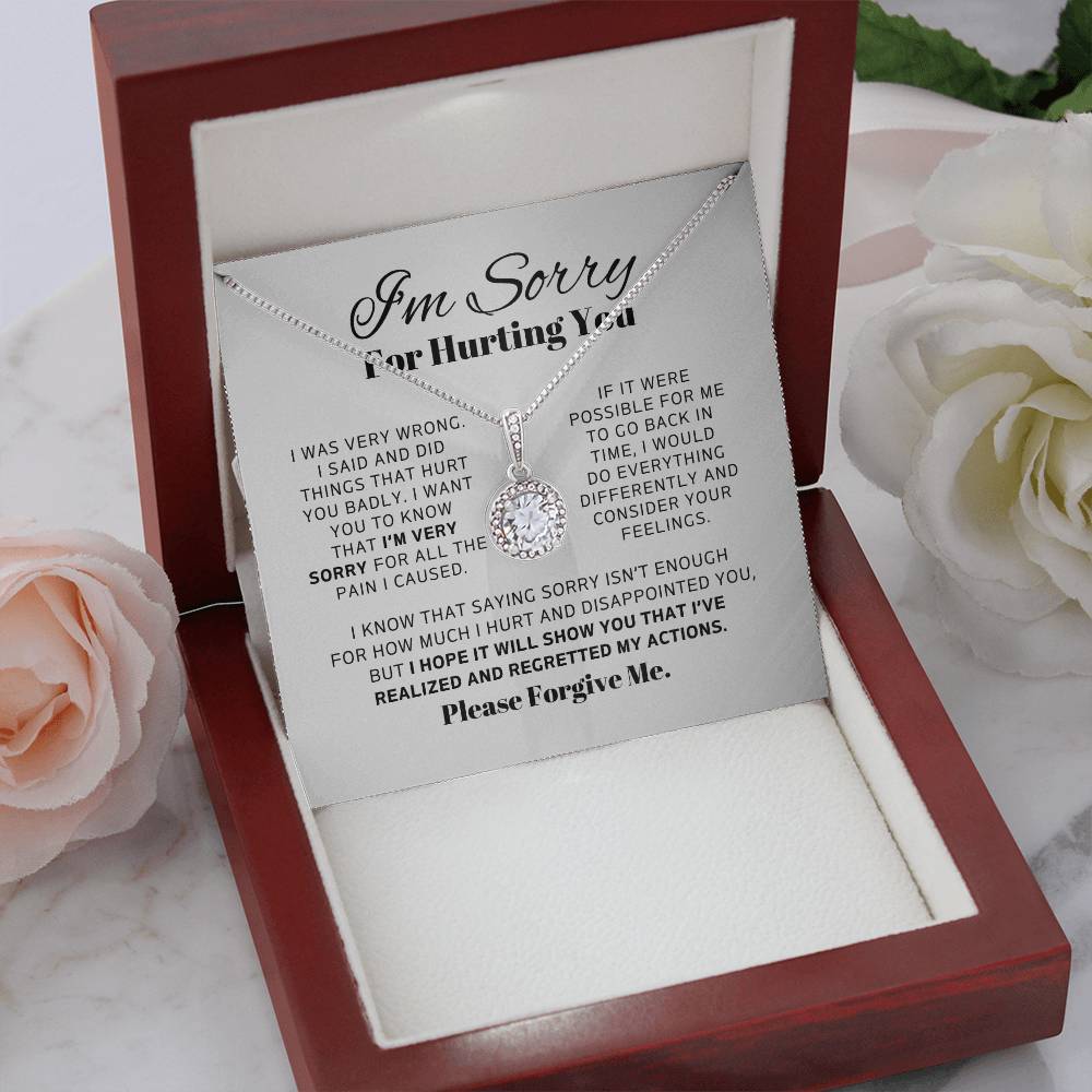 Apology Gift For Her - I've Realized & Regretted My Actions - Eternal Hope Necklace