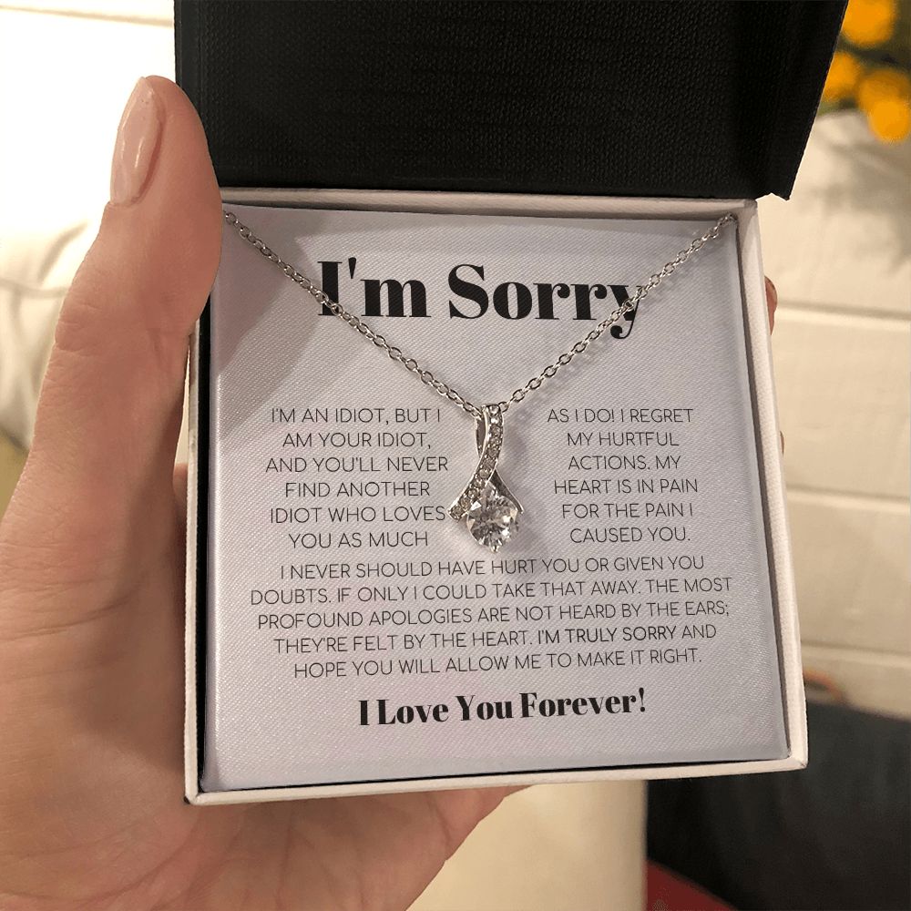 Apology Gift For Her - I Regret My Hurtful Actions - Alluring Beauty Necklace