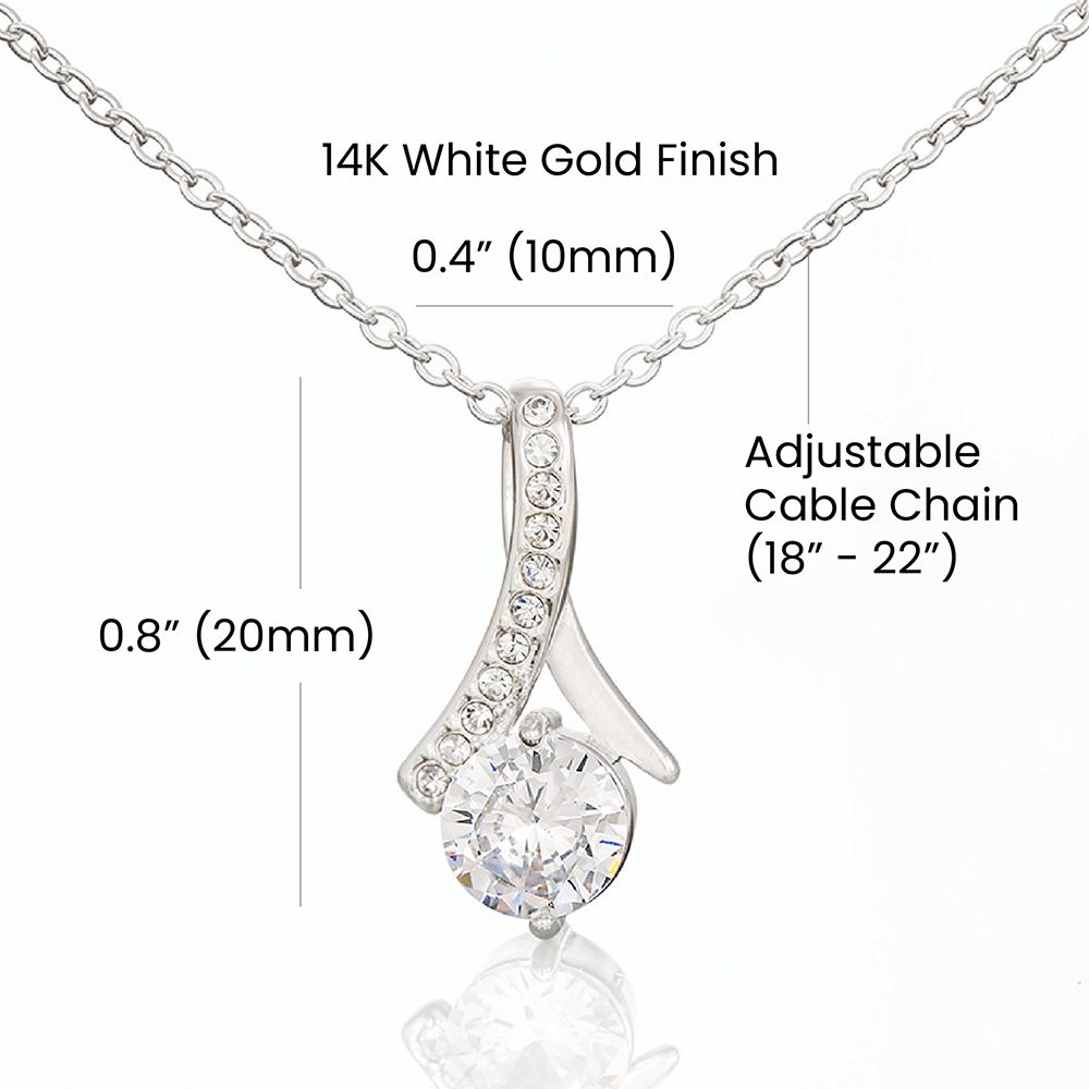 Apology Gift For Her - I Regret My Hurtful Actions - Alluring Beauty Necklace