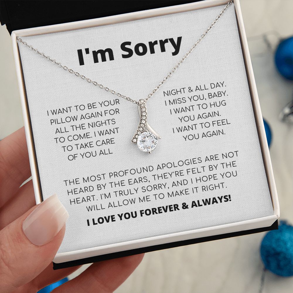 Apology Gift For Her - Alluring Beauty Necklace