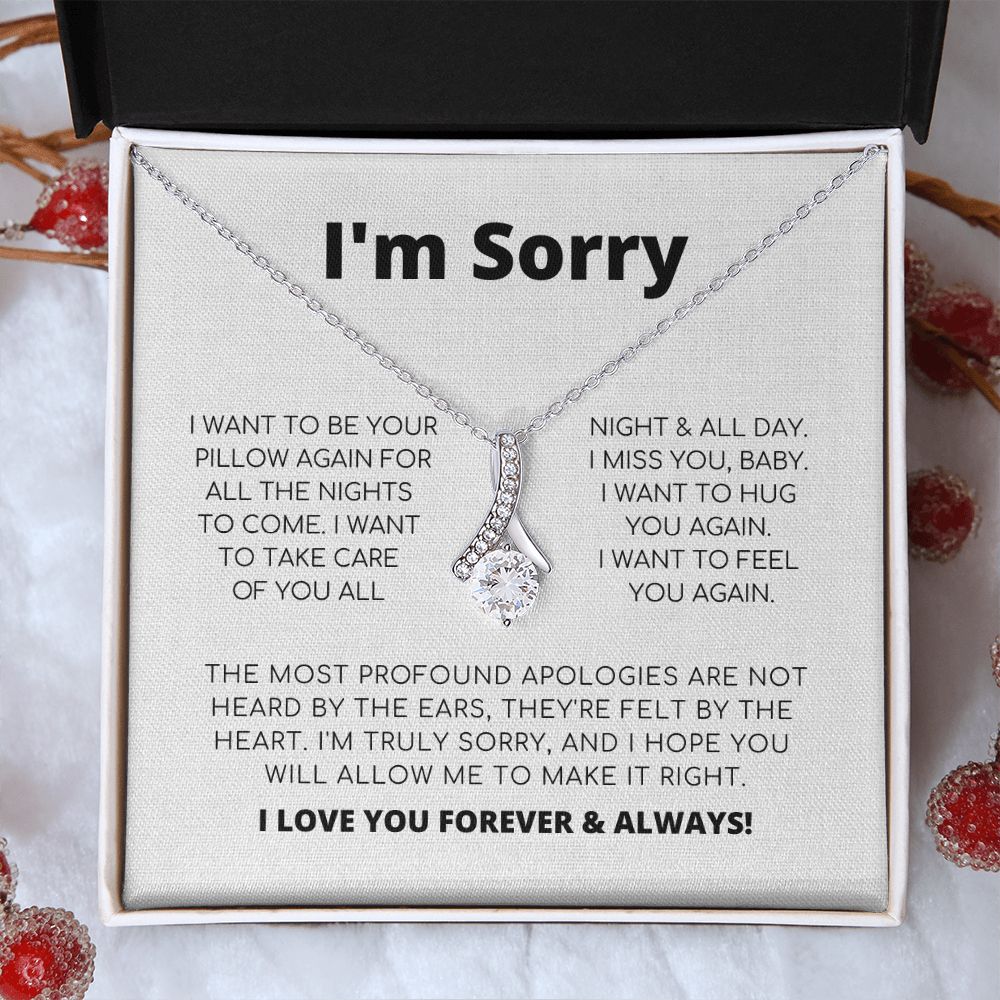 Apology Gift For Her - Alluring Beauty Necklace