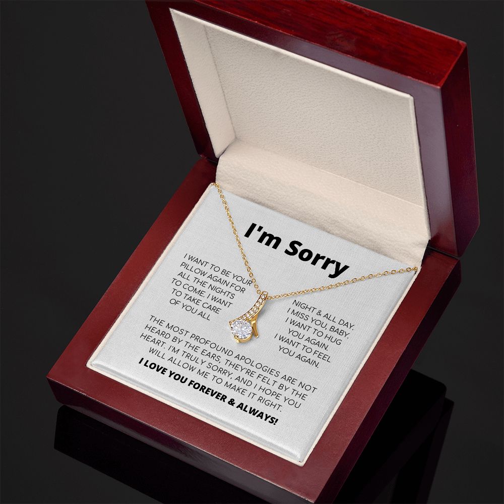Apology Gift For Her - Alluring Beauty Necklace
